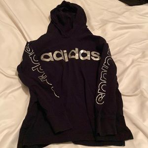 Youth S Adidas cotton long sleeve hoodie